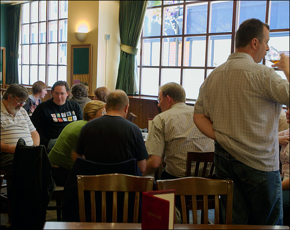 Inside view of the Far from the Madding Crowd pub, Oxford City Centre